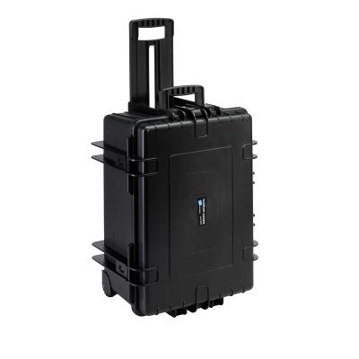 OUTDOOR kuffert i sort med skum polstring 585x410x295 mm Volume: 70,9 L Model: 6800/B/SI